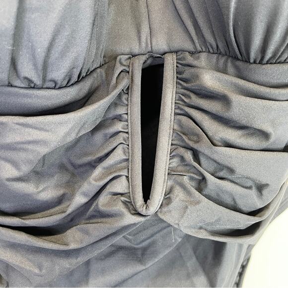 Bleu by Rod Beattie Ruched One Piece swimsuit black - 18W - Picture 6 of 10